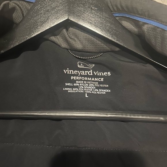 Gray Quilted Men's Vest - Picture 3 of 4